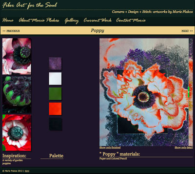 FiberArtForTheSoul.com art page